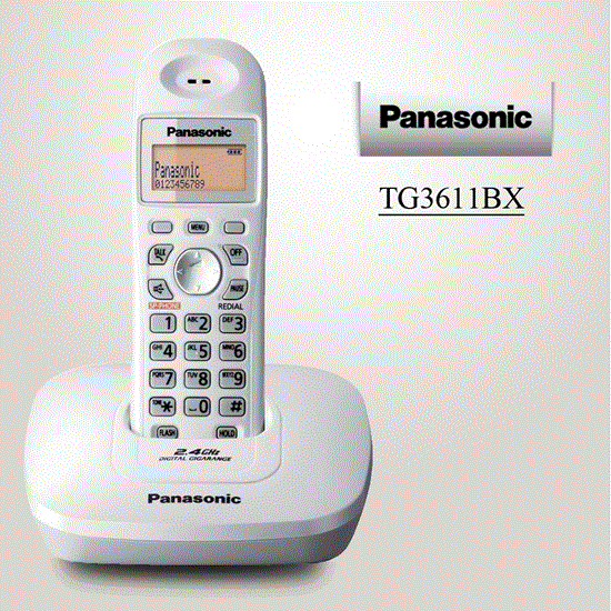 تصویر  تلفن بی سیم پاناسونیک(مالزی) مدلKX-TG3611BX