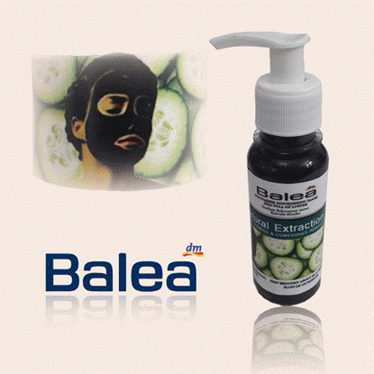 تصویر  ماسک صورت سیاه خیار باله Balea