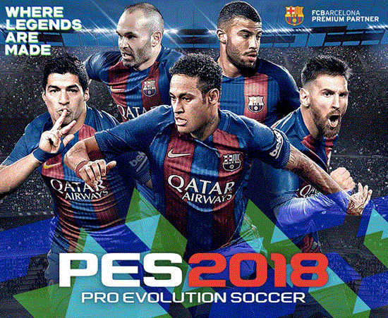 تصویر  بازی مخصوص پی اس4   Pro Evolution Soccer 2018
