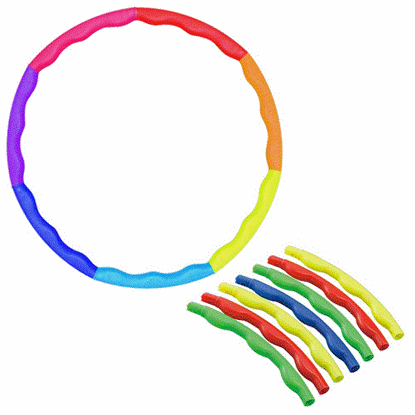 تصویر  حلقه کمری تناسب اندام هولاهوپ سایز کوچک Hula Hoop