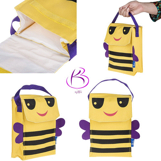 تصویر  پک کوله پشتی کوییلو طرح زنبور Quilo Bee Design