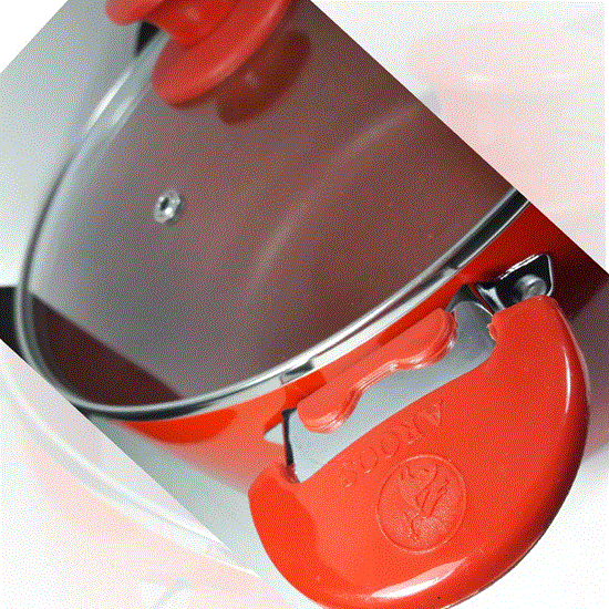 تصویر  سرویس قابلمه  7 پارچه گرانیتی مهسا قرمز