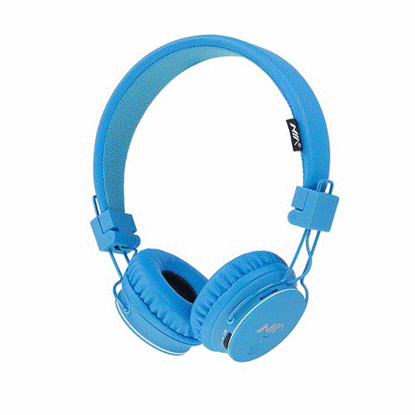 تصویر  هدست نیا ایکس NIA X2 رنگ آبی کاملا اورجینال