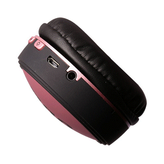 تصویر  هدفون جی بی ال صورتی مدل JBL wireless Headphone KD20
