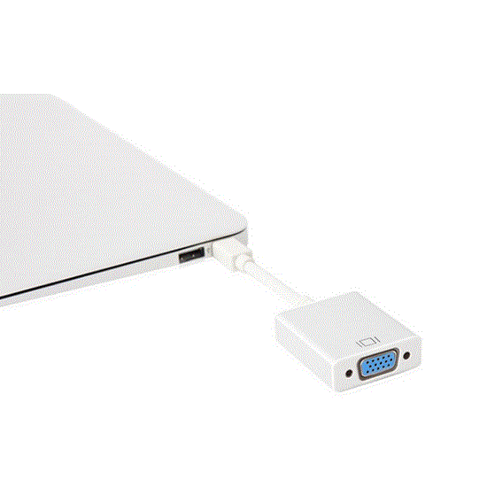 تصویر  مبدل Mini DisplayPort به VGA رویال