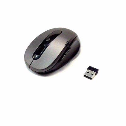 تصویر  موس بی سیم وایرلس مشکی  MW-2.4G