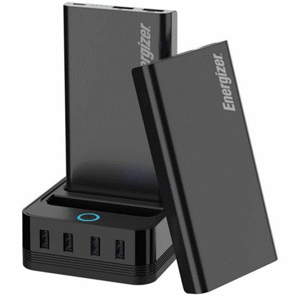 تصویر  پاوربانک انرجایزر به همراه پایه شارژ مدل PS 20000