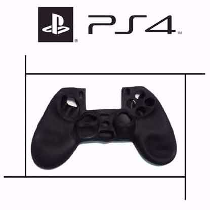 تصویر  روکش دسته پلی استیشن PS4‬‎ خاکستری