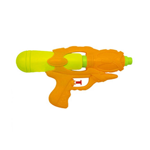 تصویر  اسباب بازی تفنگ آبپاش تسما نارنجی زرد