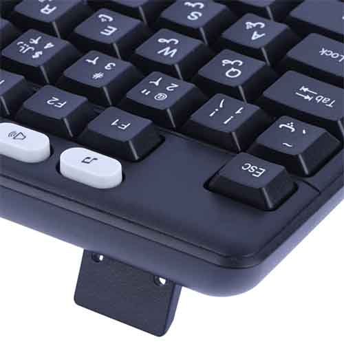 تصویر  ست کیبورد و ماوس بی سیم رویال مدل KM-870