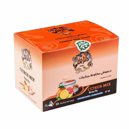 تصویر  دمنوش مرکبات دلژین بدون نیاز به قند