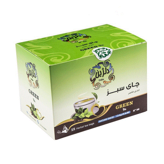 تصویر  چای سبز دلژین بدون نیاز به قند