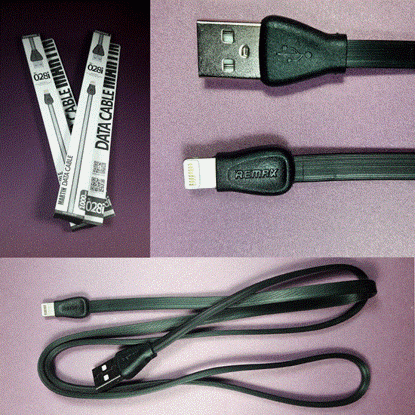 تصویر  کابل شارژ آیفون ریمکس remax charger cable 028i