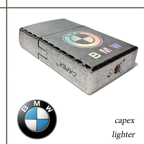 تصویر  فندک لاکچری سنگی طرح زیپو مدل BMW