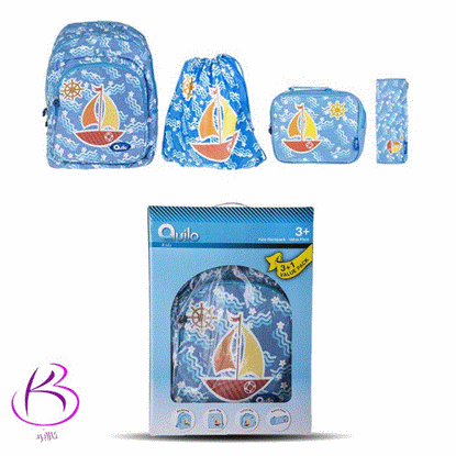 تصویر  پک کوله پشتی کوییلو طرح قایق Quilo Boat