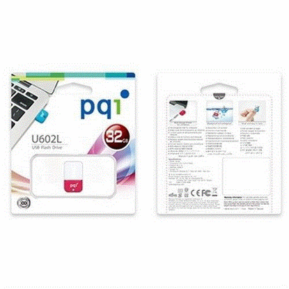 تصویر  فلش مموری پی کیو آی مدل 602L ظرفیت 32GB