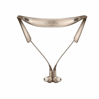 تصویر  هدفون بی سیم سامسونگ لول یو پرو مدل طلایی