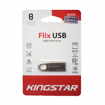 تصویر  فلش مموری کینگ استار مدل KS220 ظرفیت 8GB