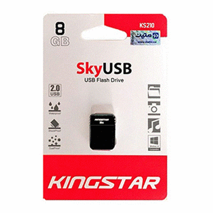 تصویر  فلش مموری کینگ استار مدل KS210ظرفیت8GB