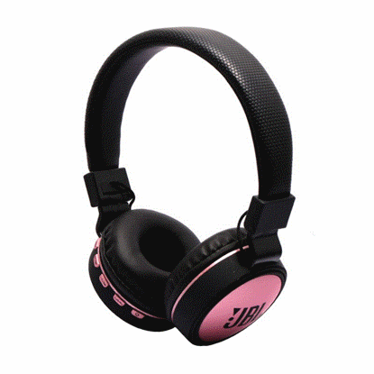 تصویر  هدفون جی بی ال صورتی مدل JBL wireless Headphone KD20