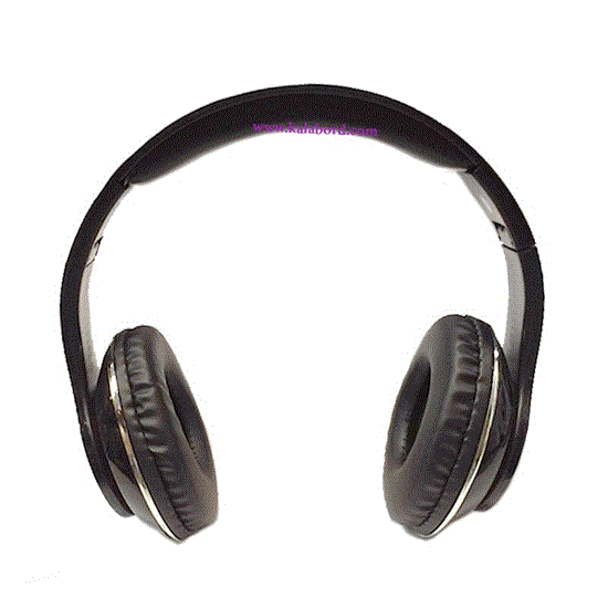 تصویر  هدفون رویال مشکی مدل ROYAL wireless Headphone RH-811