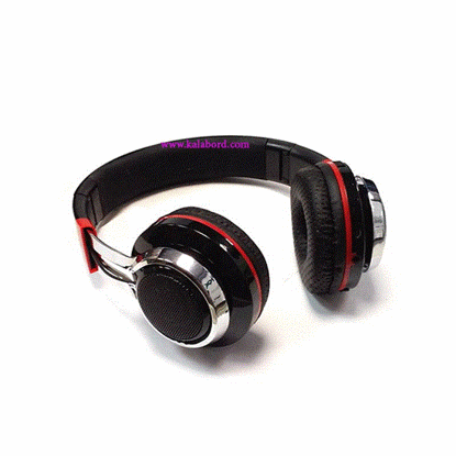 تصویر  هدفون حرفه ای رویال مشکی مدل RH-815