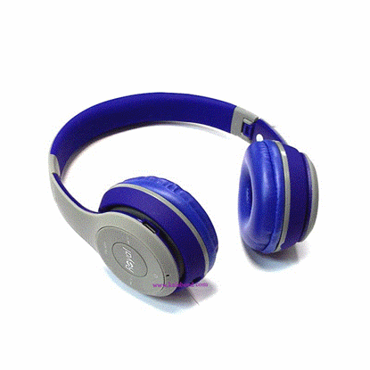 تصویر  هدفون رویال آبی مدل ROYAL wireless Headphone RH-812