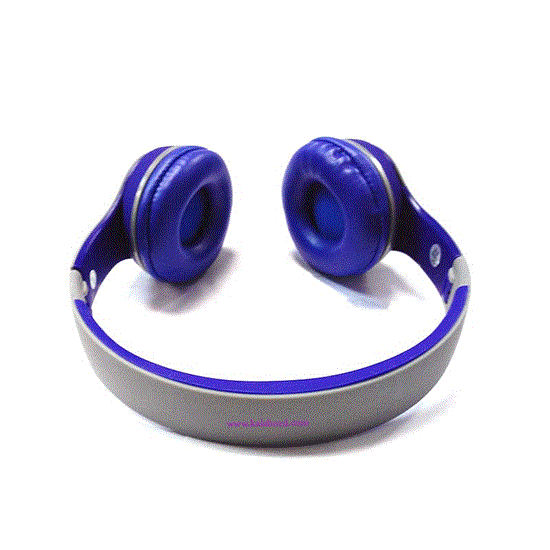 تصویر  هدفون رویال آبی مدل ROYAL wireless Headphone RH-812