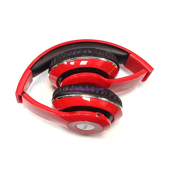 تصویر  هدفون رویال قرمز مدل ROYAL wireless Headphone RH-811