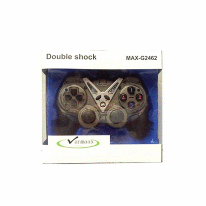 تصویر  گیم پد تک شوک داروانمکس خاکستری مدل G2462