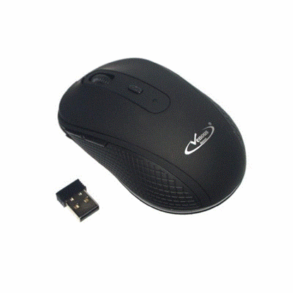 تصویر  موس بی سیم وایرلس مشکی MACHER مدل MR-W30