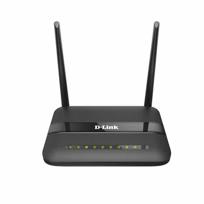 تصویر  مودم روتر N300 بی‌ سیم ADSL2+ دی-لینک مدل DSL-124