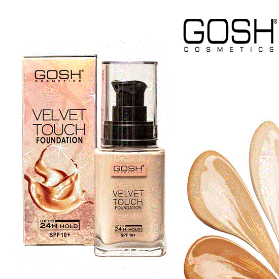 تصویر  کرم پودر گاش Gosh اورجینال تیره کد403