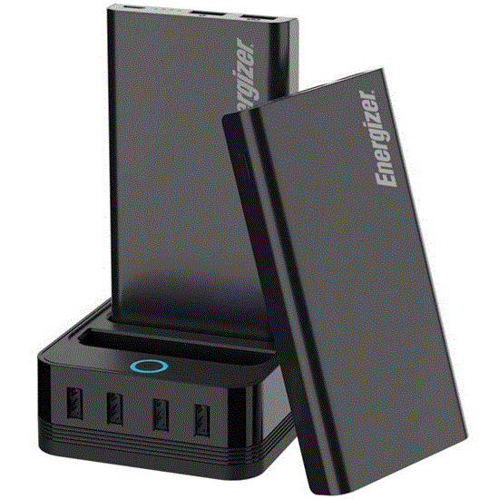 تصویر  پاوربانک انرجایزر به همراه پایه شارژ مدل PS 20000
