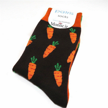 تصویر  جوراب طرح دار