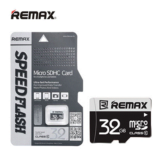 تصویر  کارت حافظه 32گیگ REMAX microSDHC