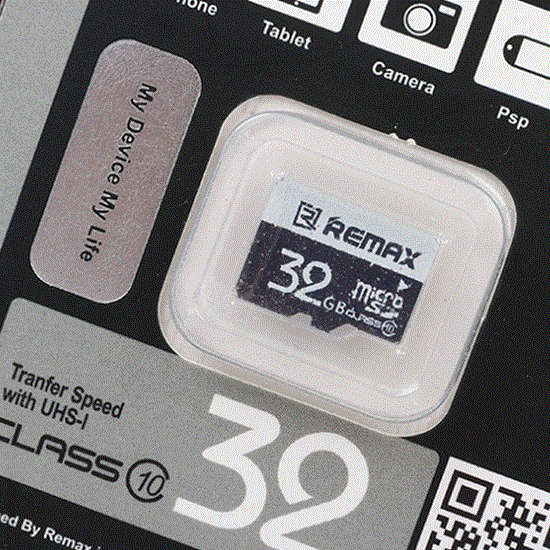 تصویر  کارت حافظه 32گیگ REMAX microSDHC