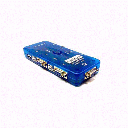 تصویر  سوییچ کی وی ام با چهار پورت مدل FJ-104UK