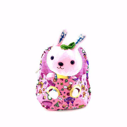 تصویر  کوله پشتی عروسکی مدل خرگوش