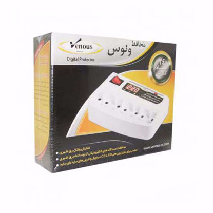 تصویر  محافظ و چند راهی برق ونوس