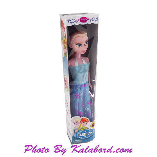 عروسک جعبه ای السا فروزن دیزنی با لباس آبی