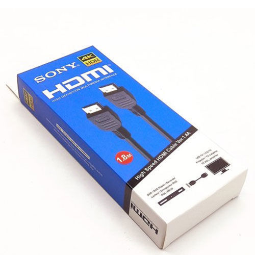 کابل HDMI با کیفیت 4K سونی به طول 1.8 متر