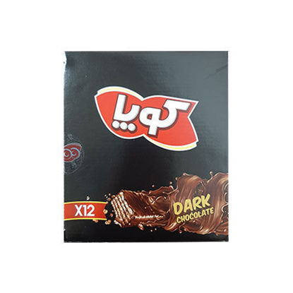 ویفر شکلات تلخ کوپا بسته 12 عددی