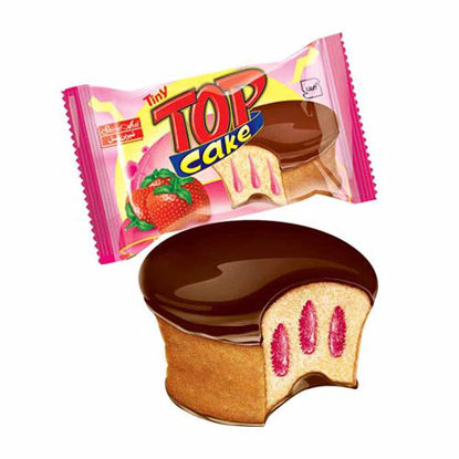 تاپ کیک توت فرنگی