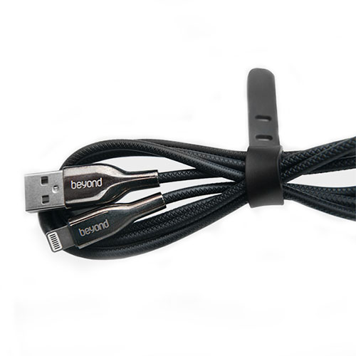 تصویر  کابل تبدیل USB به لایتنینگ بیاند مدل BA-566 مشکی