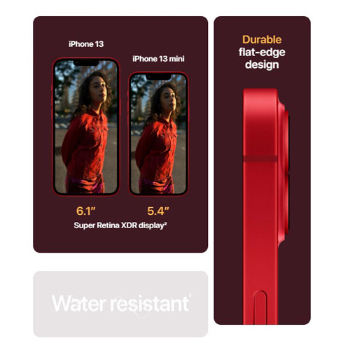 گوشی موبایل اپل مدل iphone13 red دو سیم کارت ظرفیت 512 گیگابایت