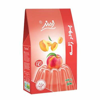 تصویر  پودر ژله هلو فرمند حجم 100 گرم