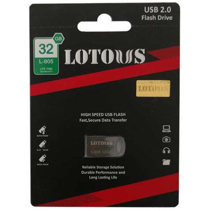 تصویر  فلش مموری لوتوس مدل USB 2.0 L-805 ظرفیت 32 گیگابایت