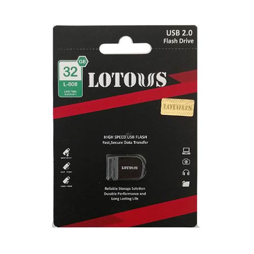 تصویر  فلش مموری لوتوس مدل USB 2.0 L-808 ظرفیت 32GB
