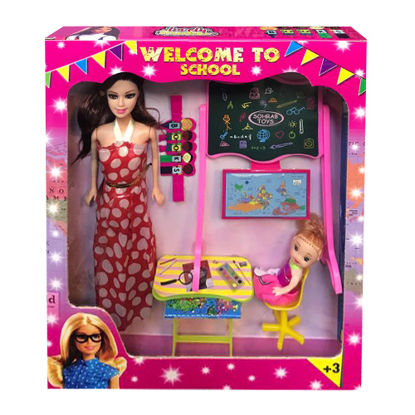 تصویر  باربی معلم کد 12